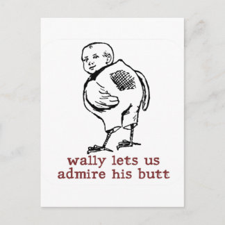 La postal de Wally's Butt