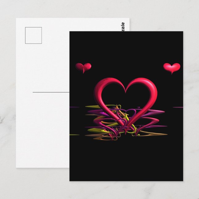 La postal del amor en la oscuridad (Anverso / Reverso)