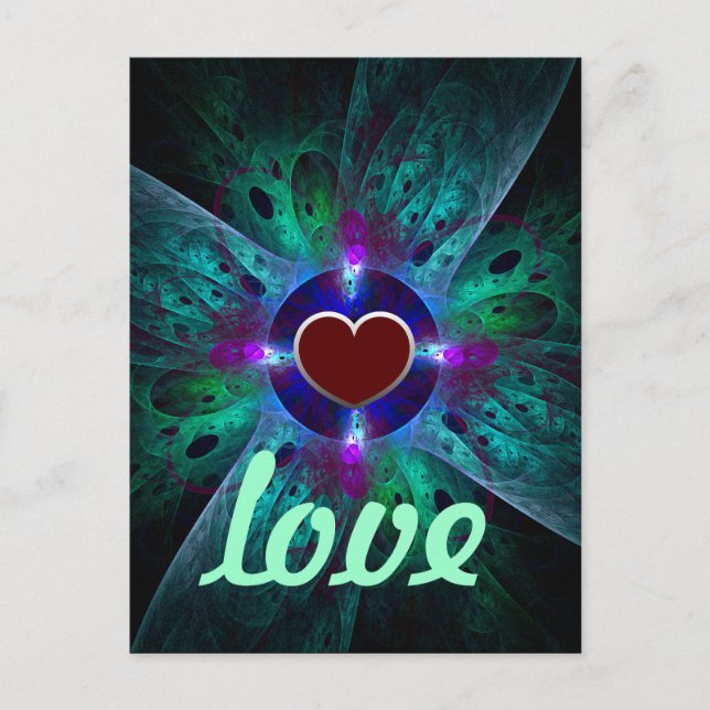 La postal del amor ocular (Anverso)