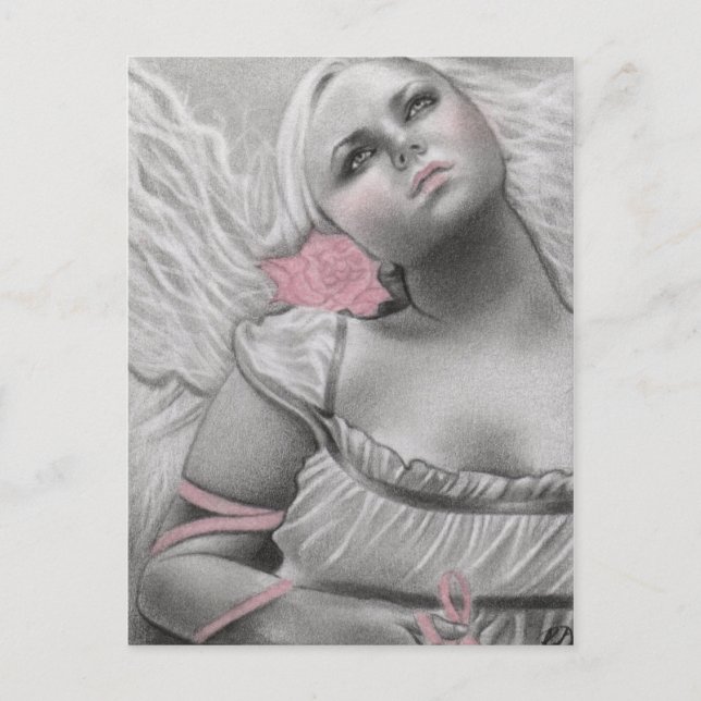 La postal del Angel de Regalo (Anverso)