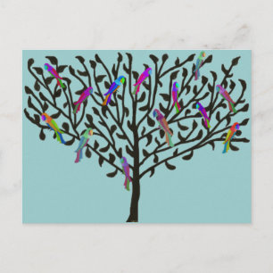 La postal del árbol del loro
