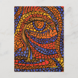 La postal del arte abstracto del rasgón