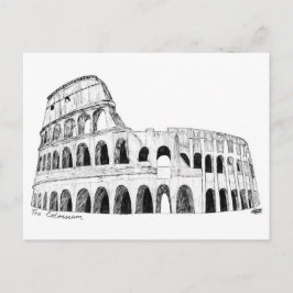 La postal del Coliseo (B&W)