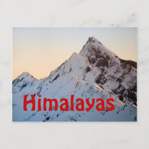 La postal del Everest del Himalaya