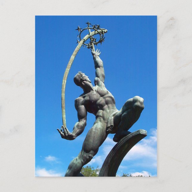 La postal del lanzador de cohetes (Anverso)