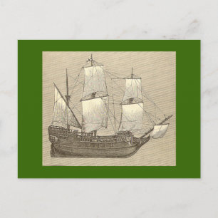 La postal del Mayflower