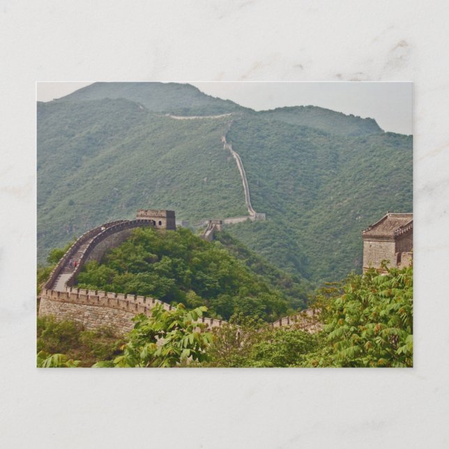 La postal del Muro Chino (Anverso)