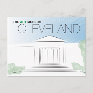 La postal del Museo de Arte de Cleveland