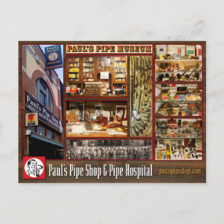 La postal del Museo de la Pipa de Paul