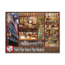 La postal del Museo de la Pipa de Paul