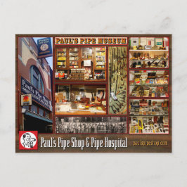 La postal del Museo de la Pipa de Paul