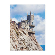 La postal del Nest Castle Crimea para Ucrania del 