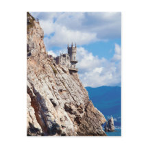 La postal del Nest Castle Crimea para Ucrania del 