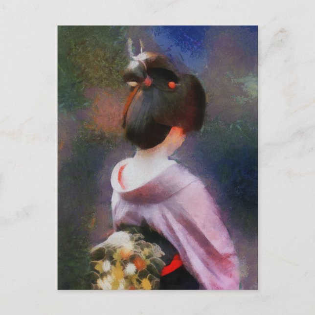 La postal del Obi Negro (Anverso)