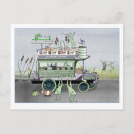 La postal del ómnibus de Fliver Froggy