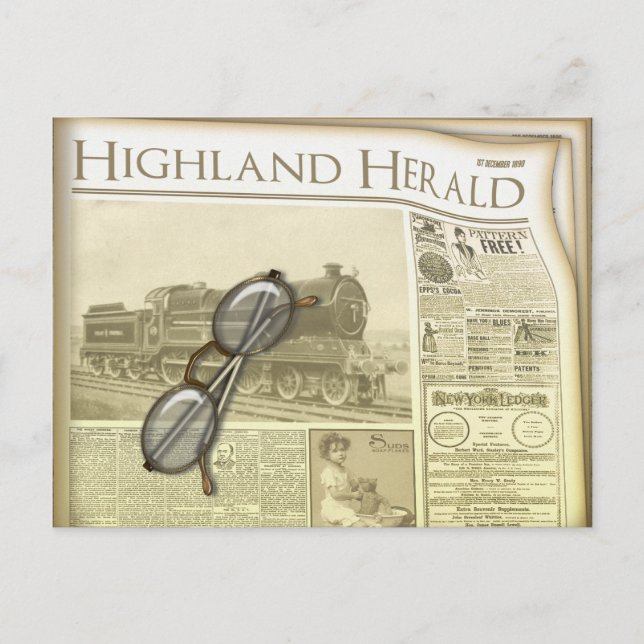 La postal del periódico (Anverso)