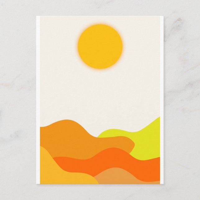 La postal del Sol (Anverso)