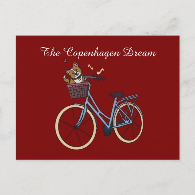 La postal del sueño de Copenhague (Anverso)