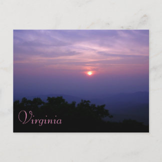La postal del Valle de Shenandoah en Virginia