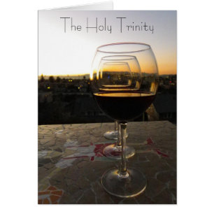 ¡La postal del vino de la trinidad santa!