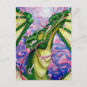 La postal del vuelo de Dragon