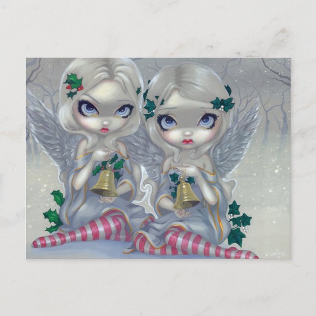 La postal "El Holly y la Ivy" (Anverso)
