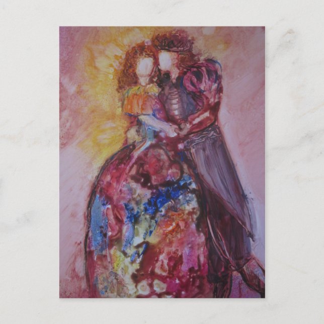 La postal "El Rey Y Yo" (Anverso)