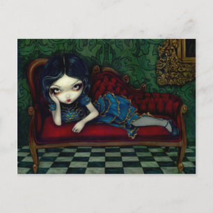 La postal "El Scarlet Sofa"