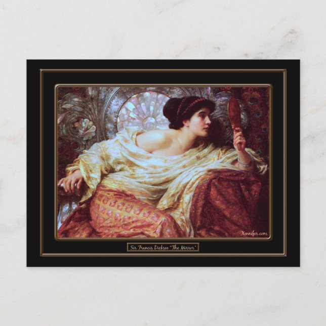 La postal espejo (Anverso)