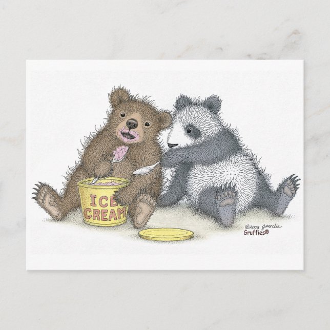 La postal Gruffies® (Anverso)