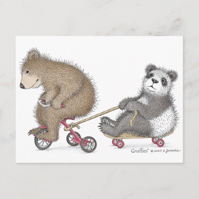La postal Gruffies® (Anverso)