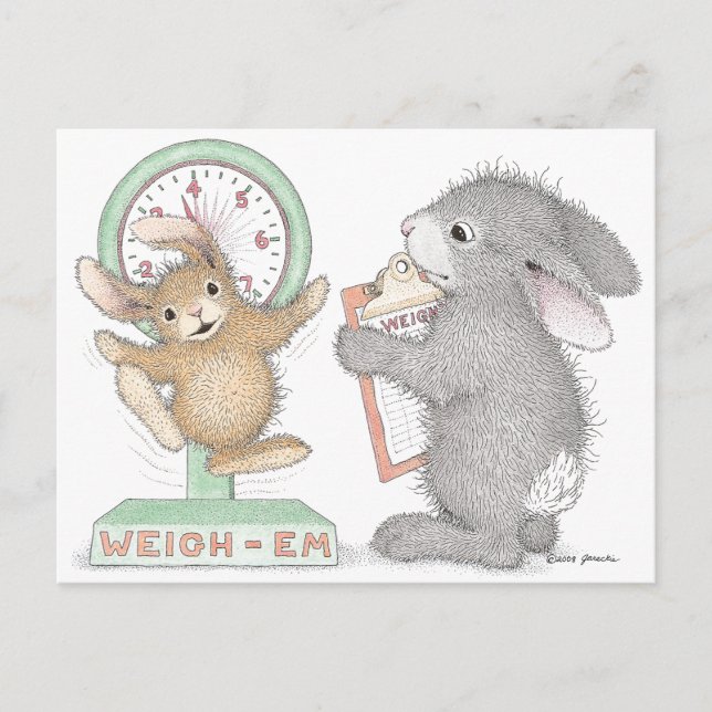 La postal HappyHoppers® (Anverso)