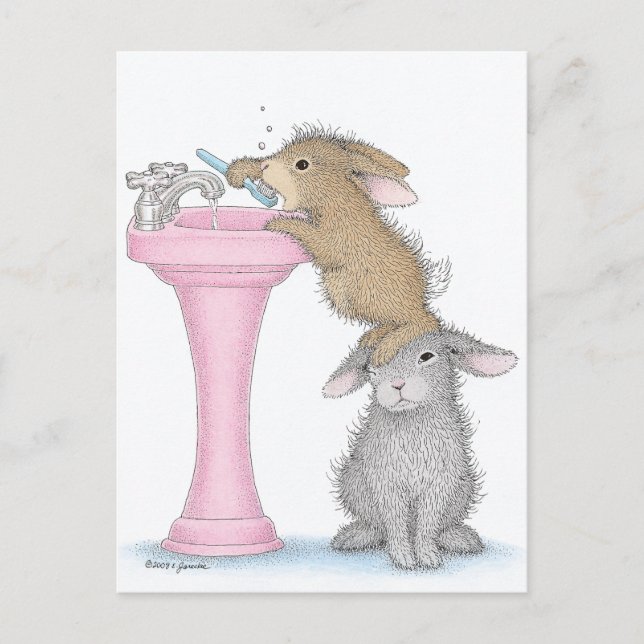 La postal HappyHoppers® (Anverso)