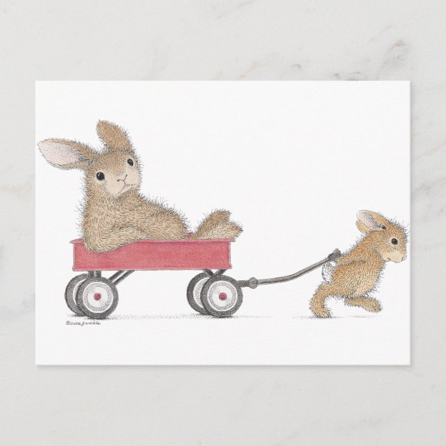 La postal HappyHoppers® (Anverso)