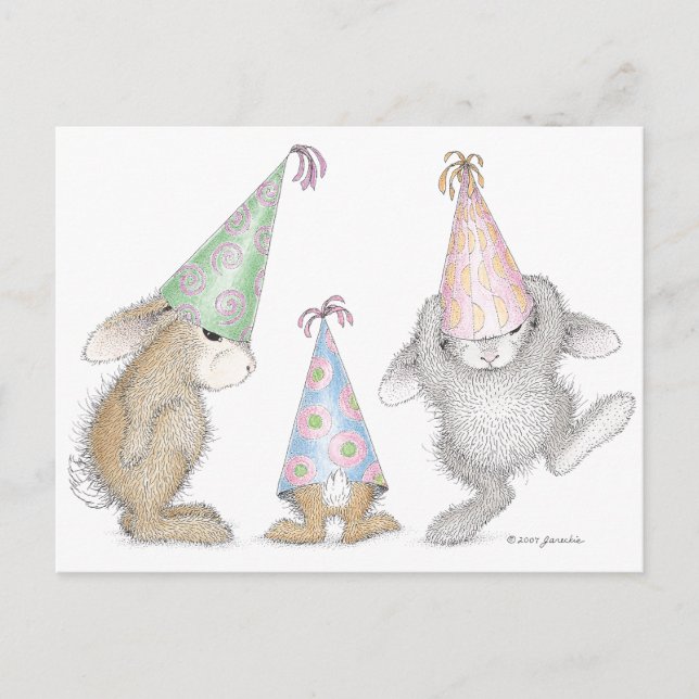 La postal HappyHoppers® (Anverso)