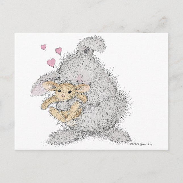 La postal HappyHoppers® (Anverso)