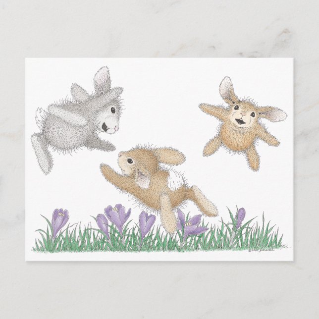 La postal HappyHoppers® (Anverso)