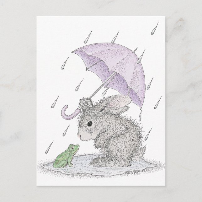 La postal HappyHoppers® (Anverso)