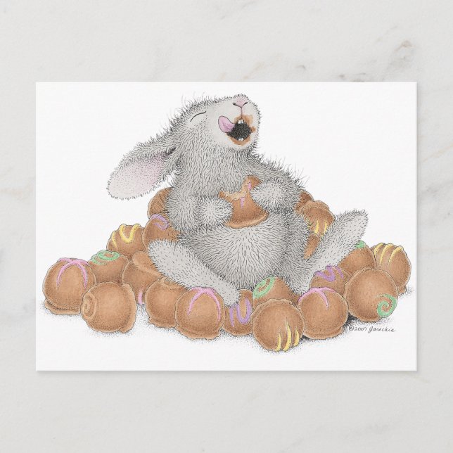 La postal HappyHoppers® (Anverso)