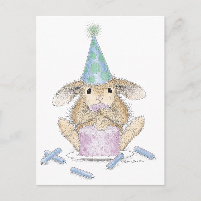 La postal HappyHoppers® (Anverso)