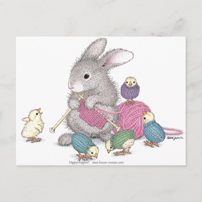 La postal HappyHoppers® (Anverso)
