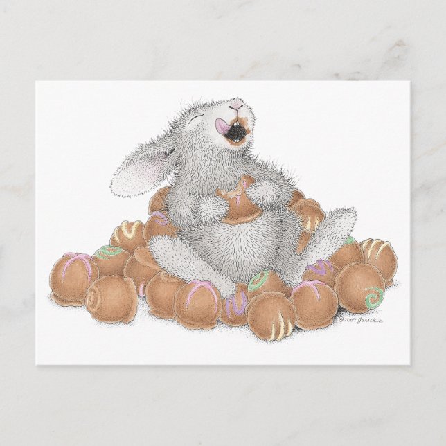 La postal HappyHoppers® (Anverso)