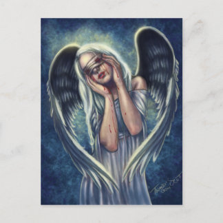 La postal herida del ángel