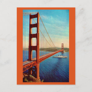 La postal icónica del puente Golden Gate