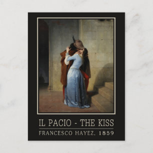 La postal Kiss/Il Bacio