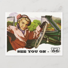 La postal le ve en la ruta 66 - PC retra del viaje