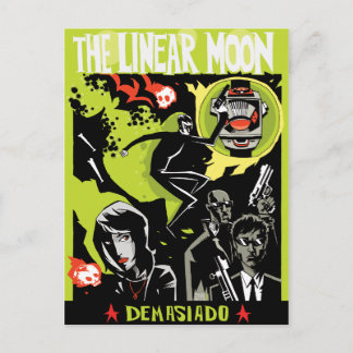 La postal linear de la luna