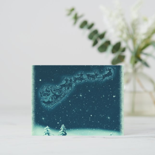 La postal mágica de vacaciones (Anverso de pie)