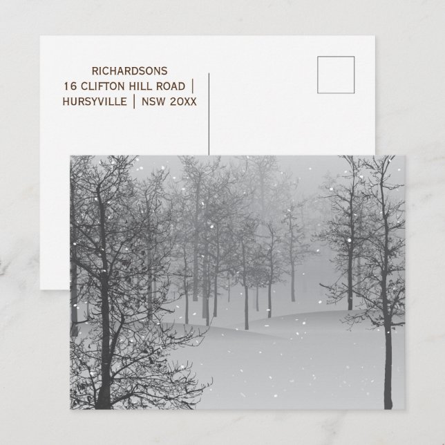 La postal mágica de vacaciones (Anverso / Reverso)