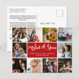 La postal moderna de qué año de Collage de fotos